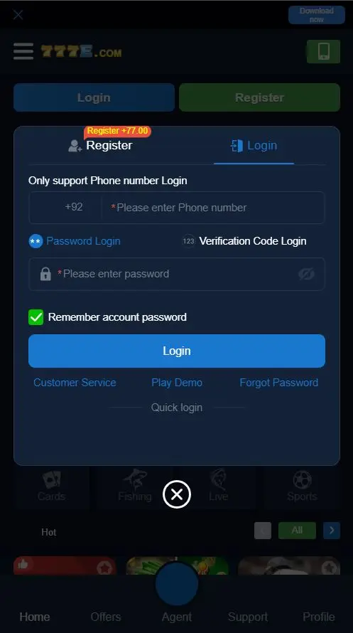 Login